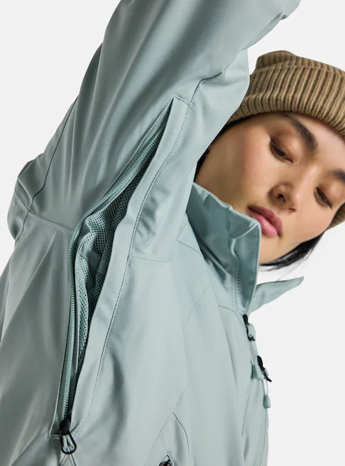 Burton Lelah Jacket Petrol Green 2024
