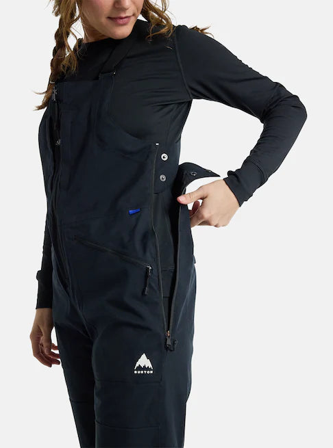 Burton W´s Reserve Stretch Bib Pant Black 2024
