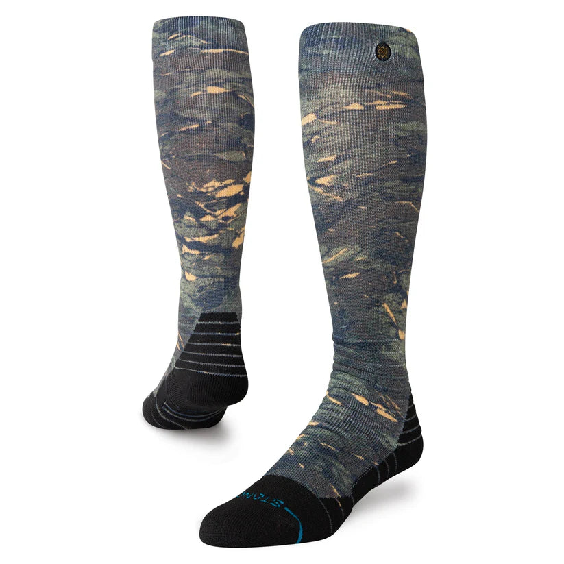 Stance Rompin Mid Poly Snow Camo 2024