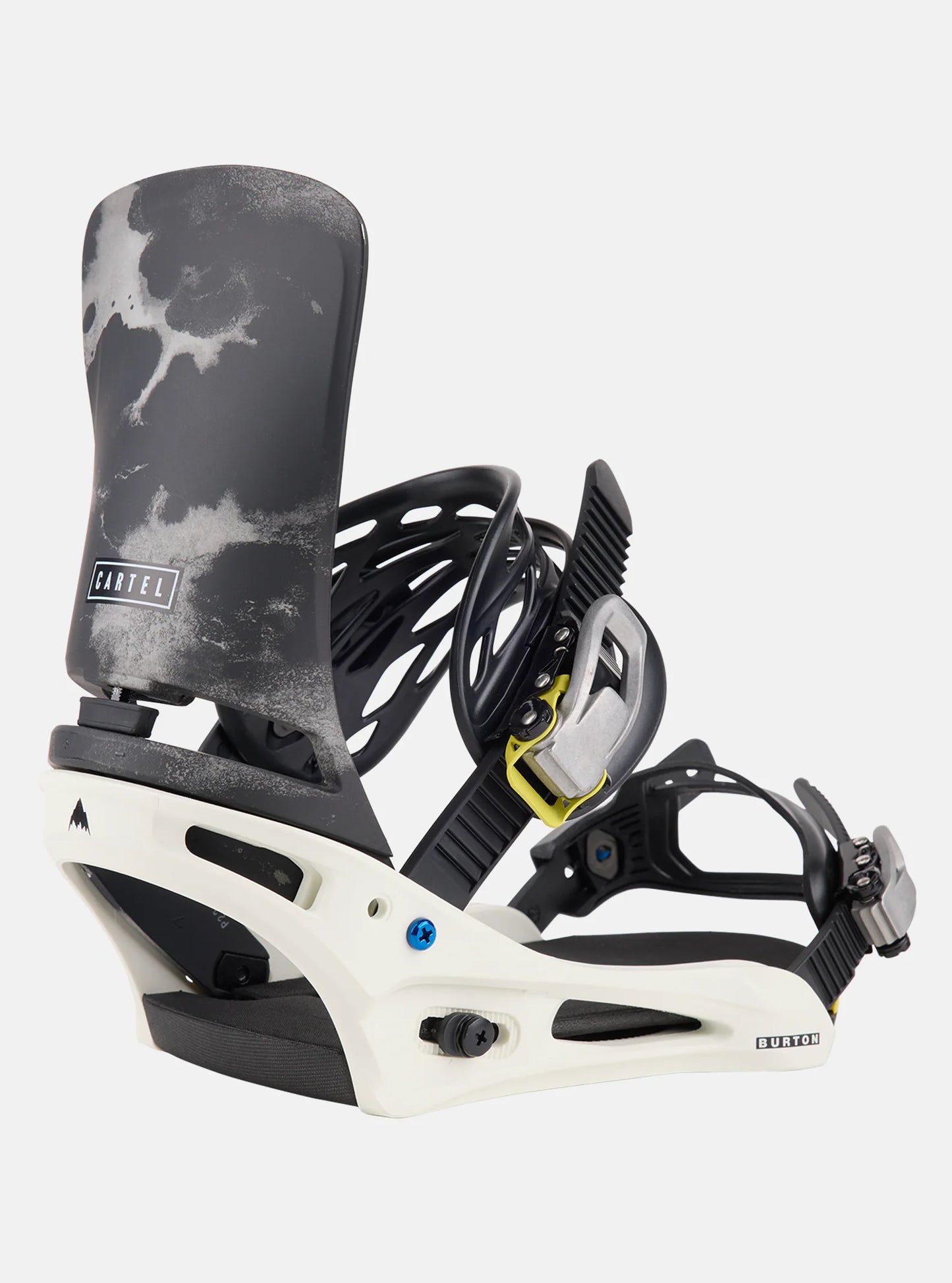 Cartel Re:Flex Snowboard Bindings White/Graphic 2023