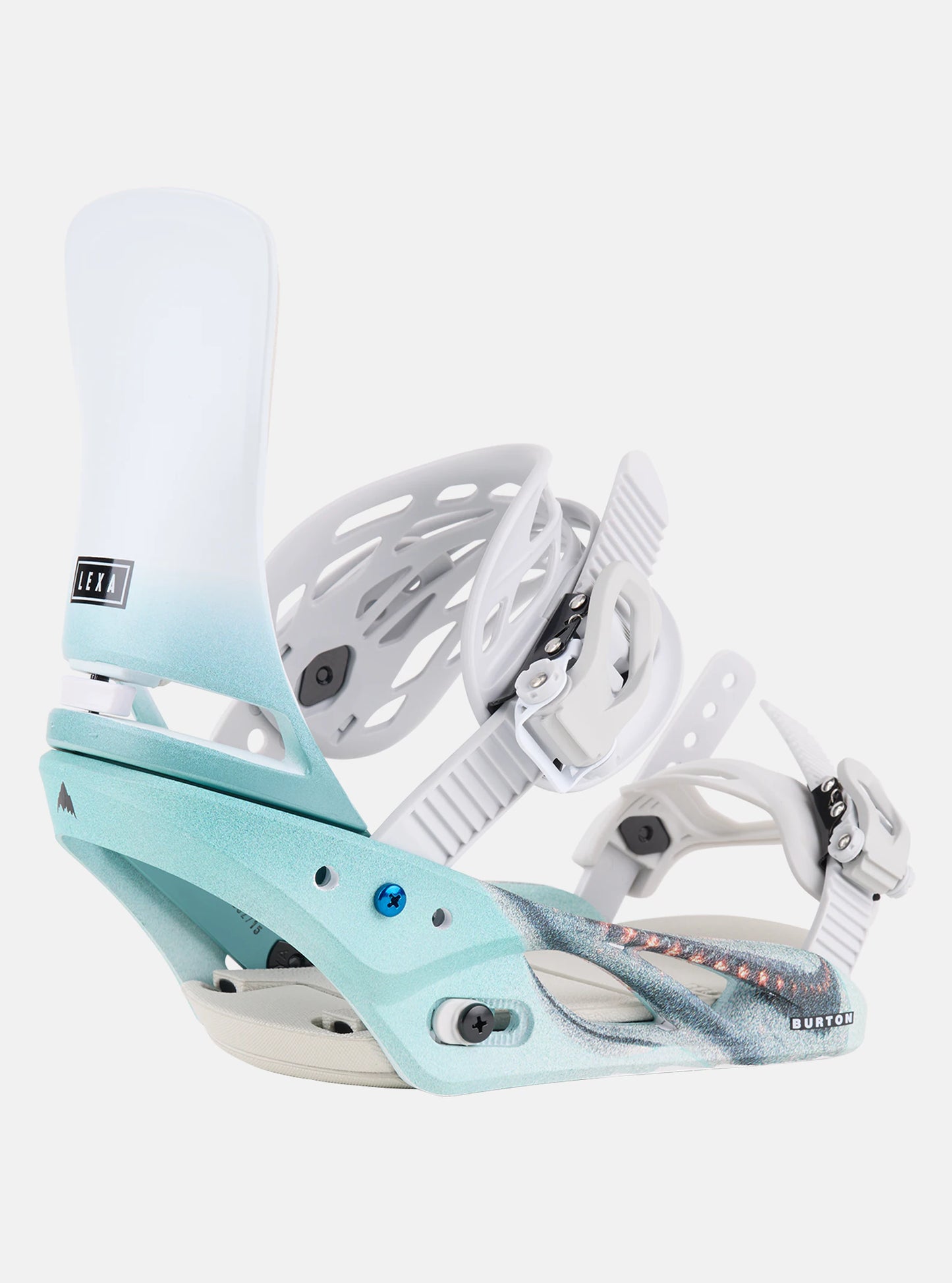 Lexa Re:Flex Snowboard Bindings - White Graphic