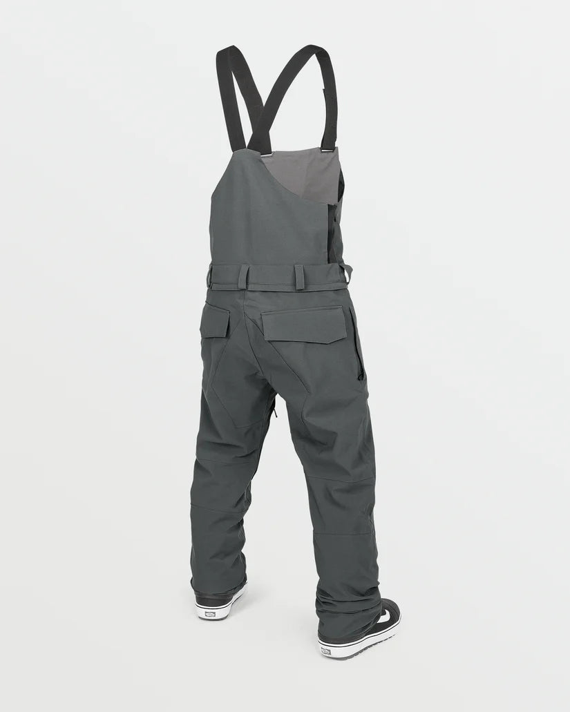 Volcom Roan Bib Overall Charcoal 2024