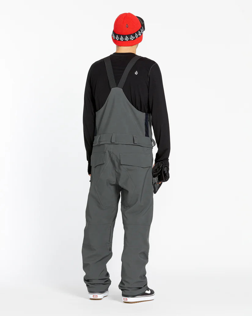 Volcom Roan Bib Overall Charcoal 2024