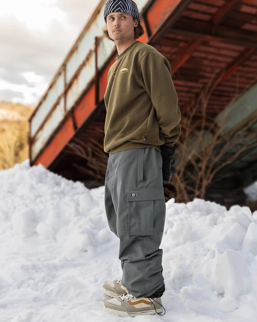 Volcom Nwrk Baggy Pant Charcoal 2024