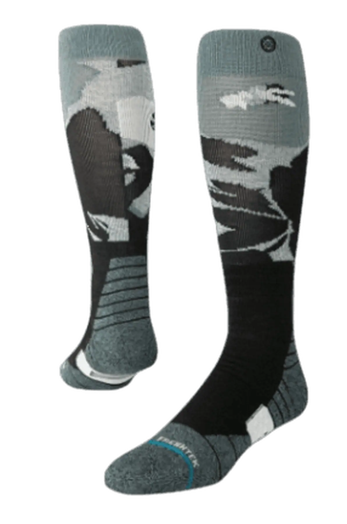 Flower Frost Snowsock Teal