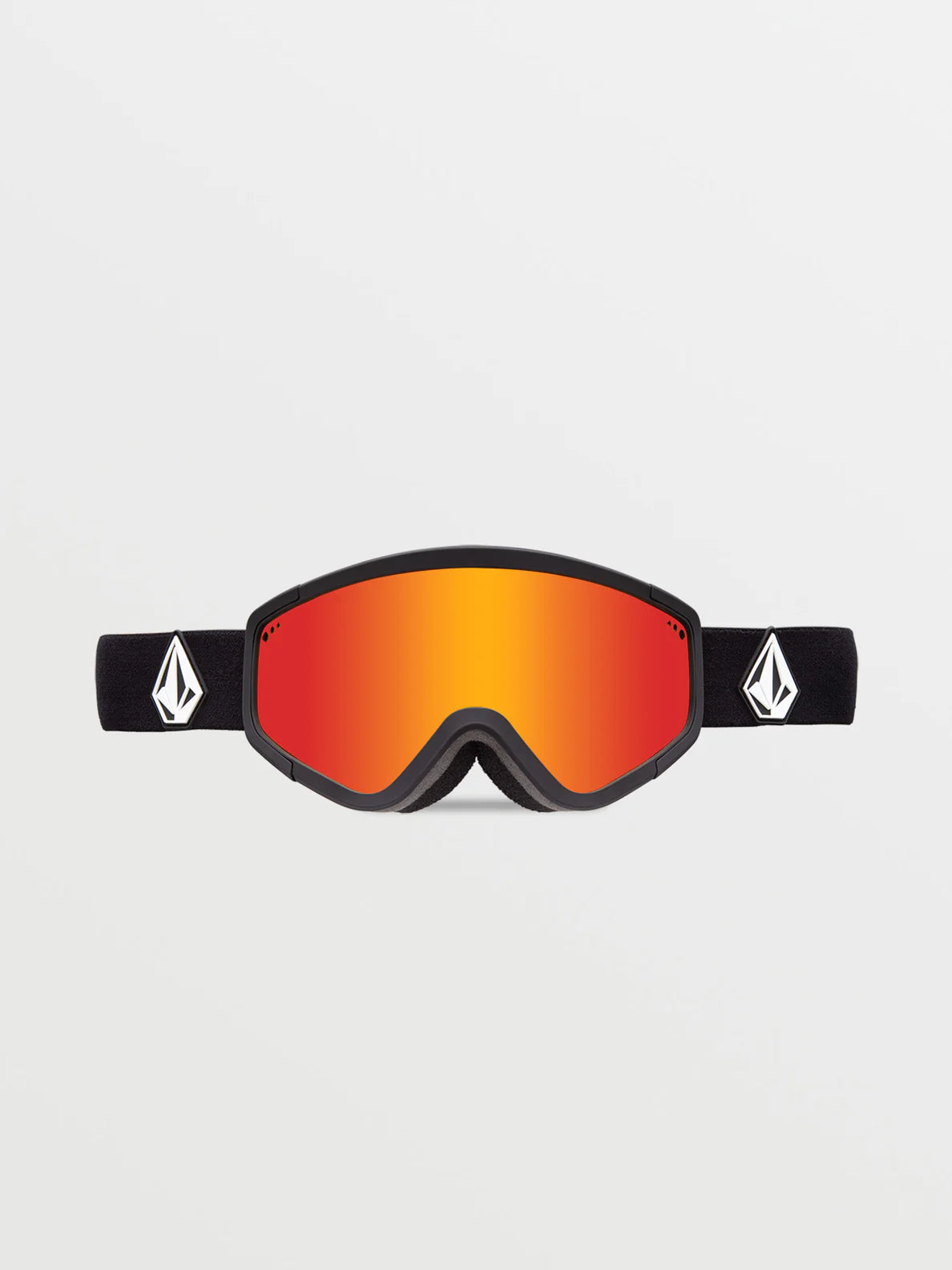 Attunga Goggle Matte Black Red Chrome Lens