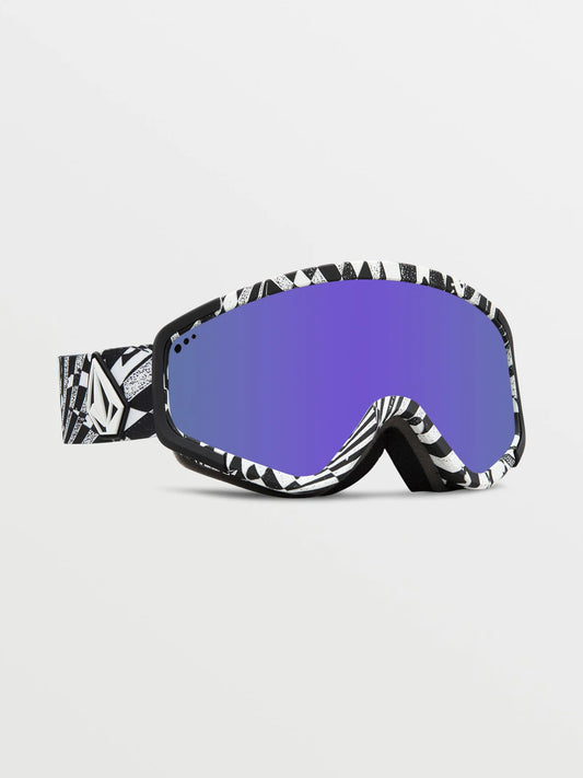 Volcom Attunga Goggle Op Art + Yellow Lens