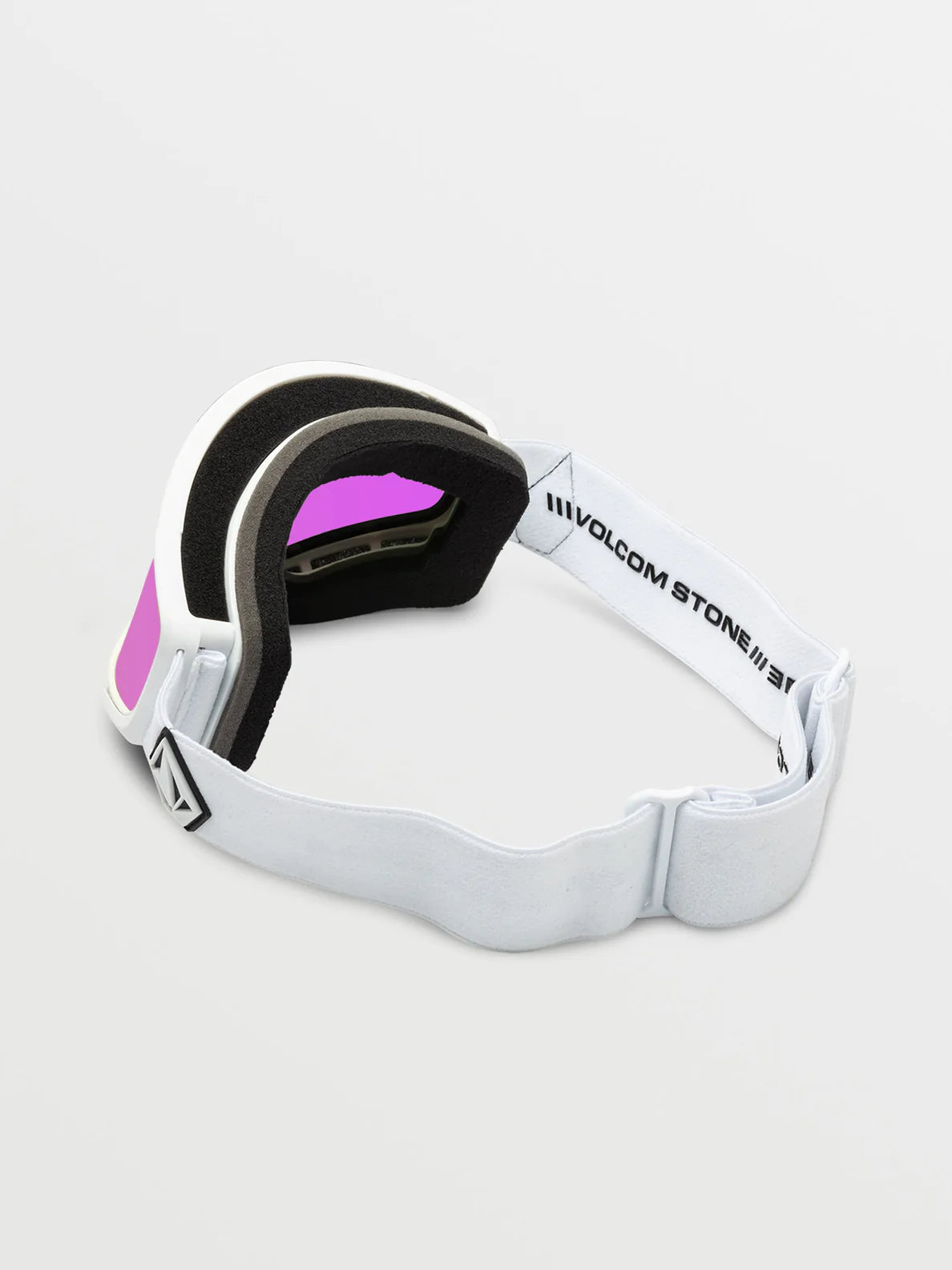 Attunga Goggle Matte White Pink Chrome Lens