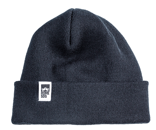 Rome Logo Beanie Black