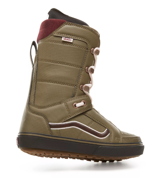 Vans HI-STANDARD OG GREEN / BURGUNDY Women