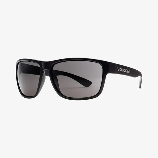 Volcom Baloney Sunglass Matte Black Gray