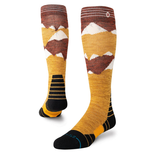 Stance Windy Peak Mid Wool Snow 2024