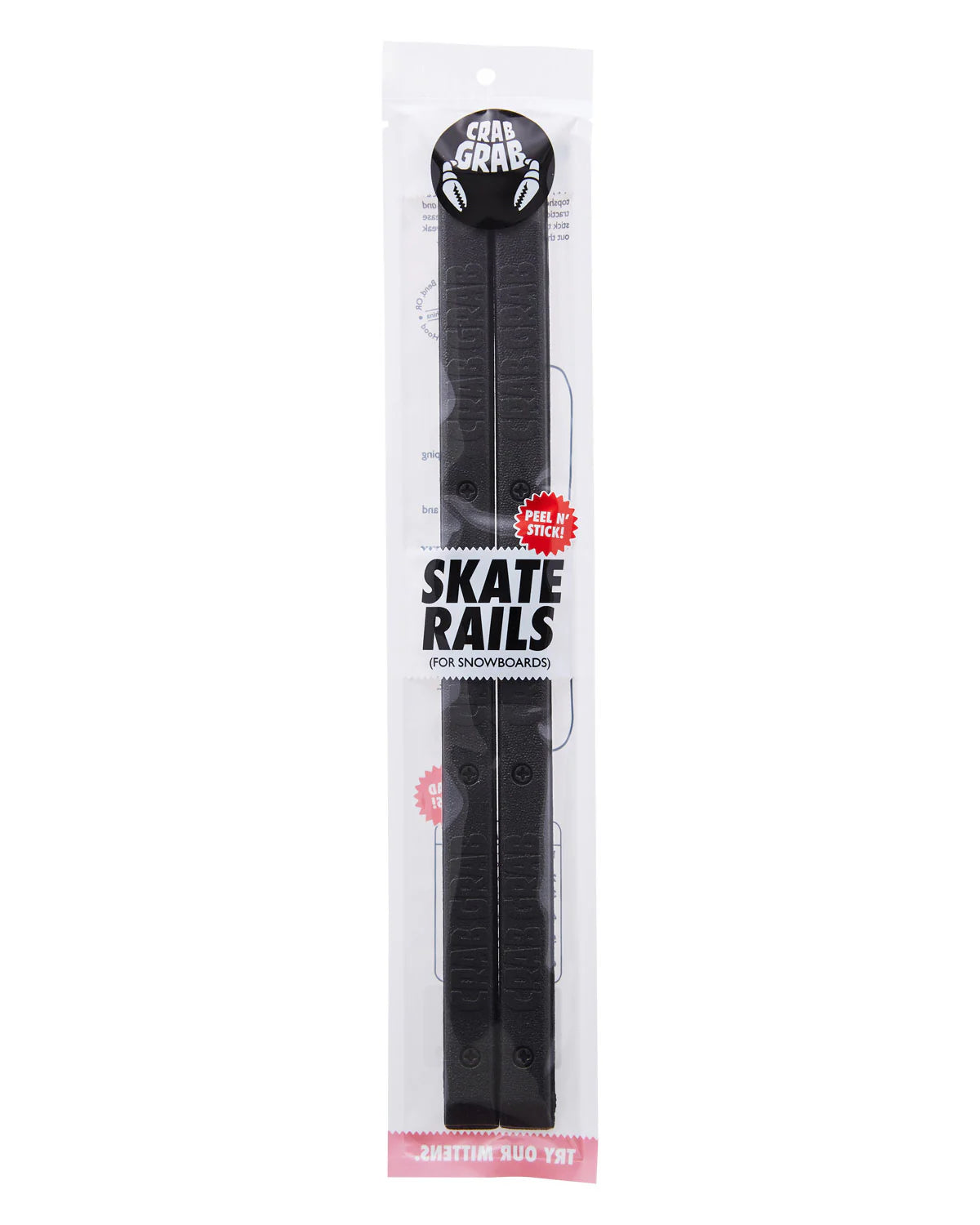 Crab Grab Skate Rail Black 2025/26