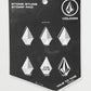 Volcom Stone Studs Stomp Pads White 2024