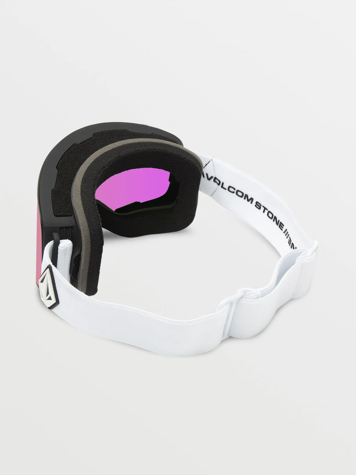 Odyssey Goggle Matte White Pink Chrome Lens